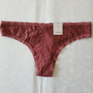 🔥💕NWT Auden thong Panties Silky Soft Small Medium XL